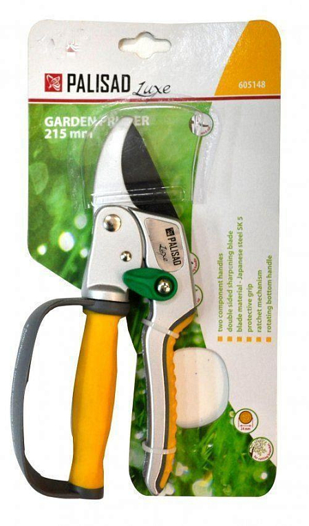 Секатор з поворотною ручкою "GARDEN PRUNER" ТМ "PALISAD LUXE" № 605148