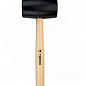 Киянка резиновая Ш 50 мм, 340 г, деревянная ручка ТМ TOPEX Арт.02A343