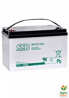 Акумулятор гелевий SBL 120-12i(sh) 120Ач AGM 12В для ДБЖ2