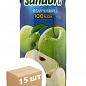 Сік яблучний освітлений пастеризований ТМ "Sandora" 0,25л упаковка 15шт