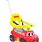 Машина для катания "Рыжий котик 3 в 1" с бампером, ручкой, подножкой, звуковыми эффектами, 54x40,5x47 см, 6мес Smoby Toys