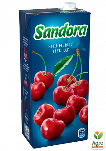 Нектар вишневый ТМ "Sandora" 2л упаковка 6шт - фото 2