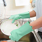Силиконовые перчатки для мойки посуды SKL32-152838