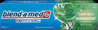 BLEND-A-MED зубна паста Комплекс з ополіскувачем Свіжість трав М'ята та чебрець 100мл