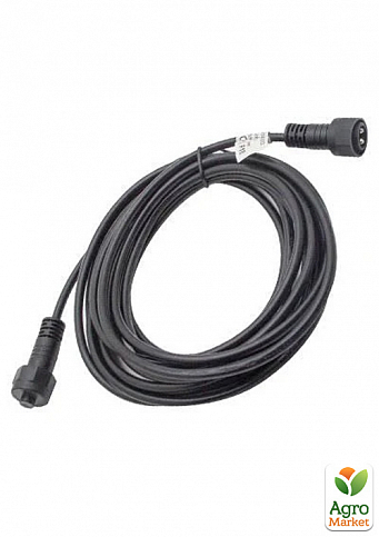Удлинитель для гирлянды IP65 Lemanso кабель 5м 2*0,75мм (папа+мама) / LMA8013 (801009)