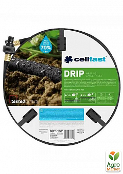 Капельный шланг DRIP 1/2`` 30м Cellfast (19-004)1
