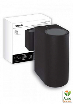 Архитектурный светильник Feron DH015 черный (11883)1