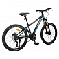 Велосипед FORTE FIGHTER розмір рами 15" розмір коліс 24" дюйма чорно-синій (117102)
