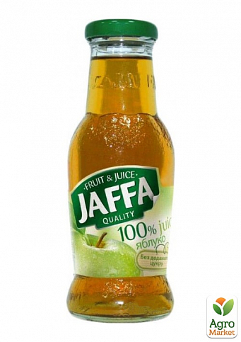 Яблочный сок осветленный ТМ "Jaffa" с/б 0,25 л упаковка 6 шт - фото 2