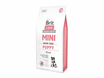 Brit Care GF Mini Puppy Lamb Cухой корм для цуценят малих порід з ягням 2 кг (5201380)