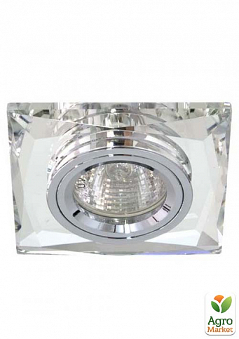 Встраиваемый светильник Feron 8150-2 серебро серебро (20124)