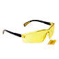 Очки защитные ШТОРМ (желтые) СИЛА (480225)