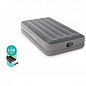 Надувне ліжко Односпальне ТМ "Intex", 99 х 191 х 30 см, вбудований електронасос від USB (64112) купить