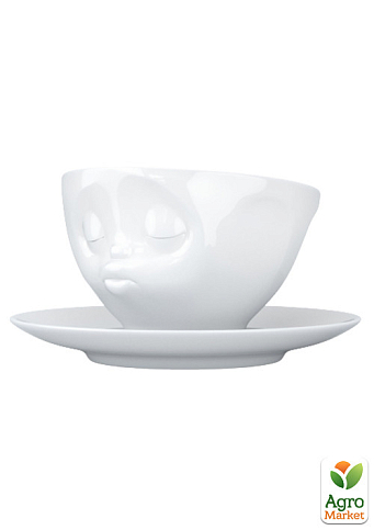 Чашка з блюдцем для кави Tassen "Поцілунок" (200 мл), порцеляна (TASS14201/TA) - фото 3