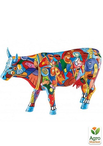 Колекційна статуетка корова Music Cow Extravaganza, Size L (46706)