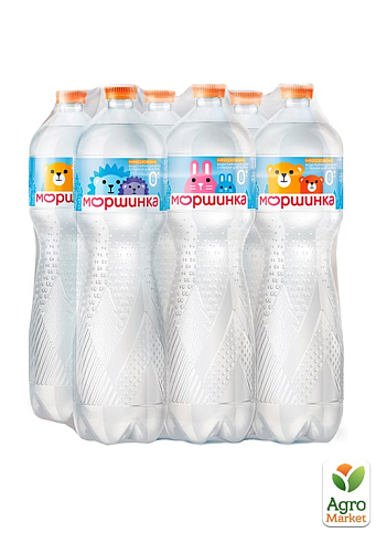 Мінеральна вода Моршинка для дітей негазована 1,5л (упаковка 6 шт) - фото 4