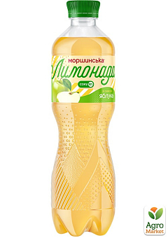 Напій соковий Моршинська Лимонада зі смаком яблука 0.5 л1