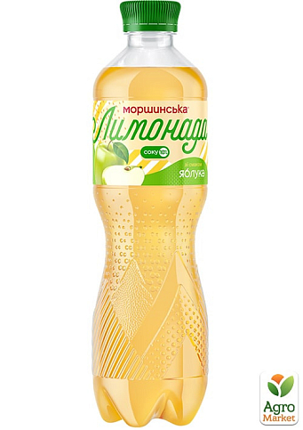 Напій соковий Моршинська Лимонада зі смаком яблука 0.5 л