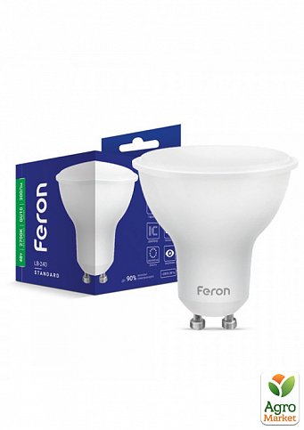 Світлодіодна лампа Feron LB-240 4W GU10 2700K