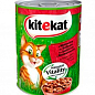 Корм Kitekat Natural Vitality для кішок з яловичиною у соусі 400г