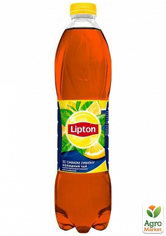 Черный чай (Лимон) ТМ "Lipton" 1,5л упаковка 6шт - фото 2