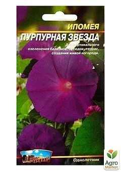 Ипомея "Пурпурная звезда" ТМ "Весна" 0,5г25