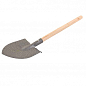 Лопата садова MASTERTOOL з подовженою дерев'яною ручкою 500х110 мм 14-6193