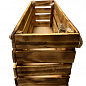 Ящик дерев'яний" Обпалений "довжина 44см, ширина 14.5см, висота 17см. купить
