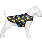Куртка-накидка для собак WAUDOG Clothes, малюнок "Дім", M, А 37 см, B 52-62 см, С 37-46 см (504-0230)