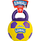 Игрушка для собак Мяч футбольный с ручкой GiGwi Ball, резина, 26 см (75366) купить