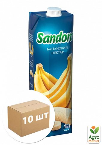 Нектар банановий ТМ "Sandora" 0,95 л упаковка 10шт