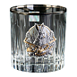 Набор для виски «Охота» Boss Crystal, графин и 6 бокалов, платина, серебро, золото, хрусталь (B7MYS2PG)