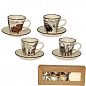 Сервиз чайный 12пр. Fashion (чашка-240мл, блюдце-14,5см) (1517-06)
