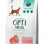 Сухой полнорационный корм для стерилизованных кошек и кастрированных котов Optimeal С высоким содержанием говядины и сорго 1.5 кг (3444740)