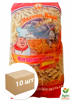 Макароны (перья) ТМ "Златен класс" 1 кг упаковка 10шт1
