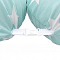 Подушка для вагітних та годування ТМ PAPAELLA 30х190 см + карабін зірка біла на ментолі цена