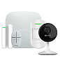 Комплект беспроводной сигнализации Ajax StarterKit white + Wi-Fi камера 2MP-CS-C1C