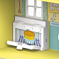 Ігровий набір Peppa - БУДИНОЧОК ПЕППИ (будиночок з меблями, фігурка Пеппи)