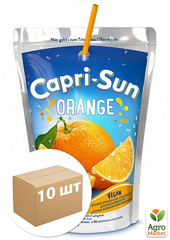 Сік Orange (Апельсин) ТМ "Capri Sun" 0.2л упаковка 10 шт2