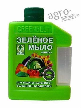 Біоінсекто-фунгіцид "Зелене мило" 250мл