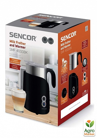 Кофемолка Sencor SMF4000BK Вспенитель молока (6806096) - фото 5