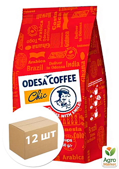 Кава розчинна Шик ТМ "Одеська кава" в пакеті 150 г упаковка 12 шт2