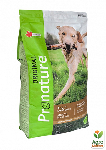 Pronature Original Сухий корм для дорослих собак великих порід з куркою і вівсяним борошном 15 кг (9231560)
