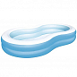 Дитячий надувний басейн блакитний 262х157х46 см ТМ "Bestway" (54117)