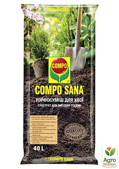Торфосмесь для всех видов хвойных растений COMPO SANA 40 л (1621)2