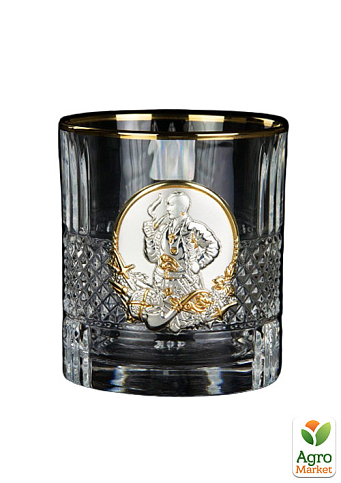 Набор для виски «Казаки» Boss Crystal, 6 бокалов, золото, серебро, хрусталь (B6KOZ1GG) - фото 3