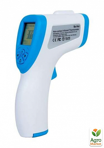 Безконтактний інфрачервоний термометр (пірометр) для вимірювання температури тіла 32~42.9°C, PROTESTER T-168 - фото 3