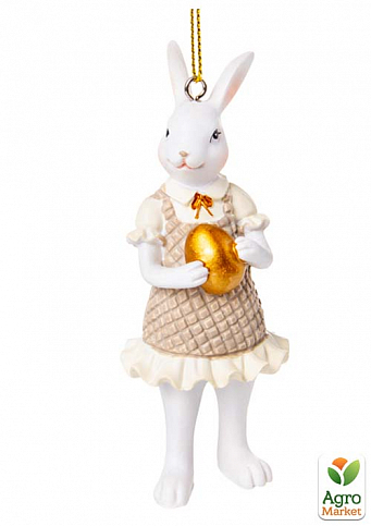 Фігурка Декоративна "Кролик У Сукні" 10См (192-251)