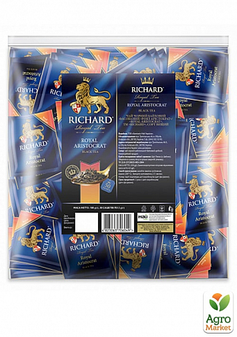 Чай Royal Aristocrat пакет ТМ "Richard" 50 саше упаковка 12шт - фото 2