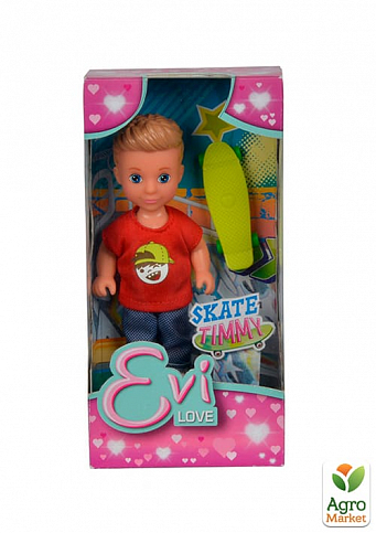 Кукла Тимми "Скейтбордист", 3+ Simba Toys